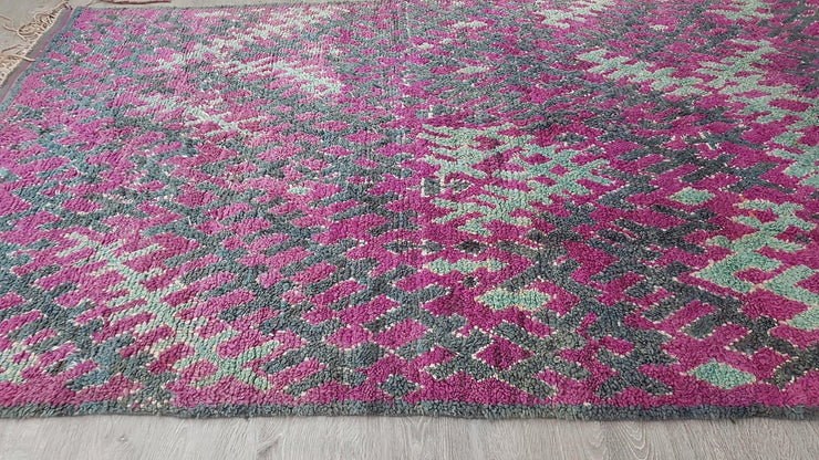 Vieux tapis Beni MGuild, 430 x 160 cm || 14.11 x 5.25 pieds - KENZA & CO