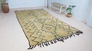 Vieux tapis Boujaad, 295 x 165 cm || 9.68 x 5.41 pieds - KENZA & CO