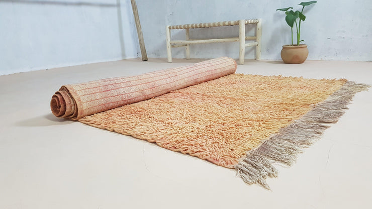 Vieux tapis Boujaad, 280 x 135 cm || 9.19 x 4.43 pieds - KENZA & CO