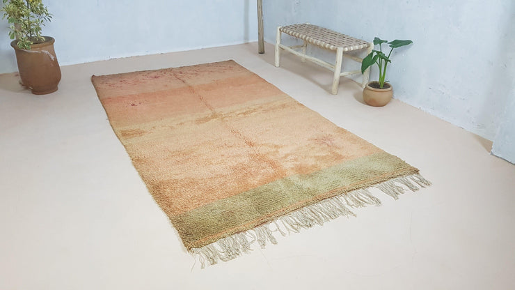 Vieux tapis Boujaad, 270 x 150 cm || 8.86 x 4.92 pieds - KENZA & CO