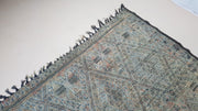 Vieux tapis Boujaad, 215 x 200 cm || 7.05 x 6.56 pieds - KENZA & CO
