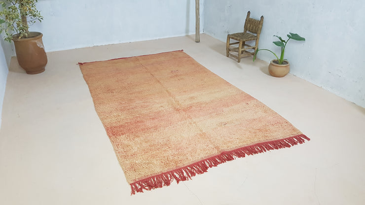 Vieux tapis Boujaad, 245 x 155 cm || 8,04 x 5,09 pieds