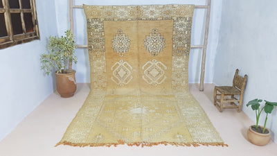 Vieux tapis Boujaad, 330 x 190 cm || 10,83 x 6,23 pieds