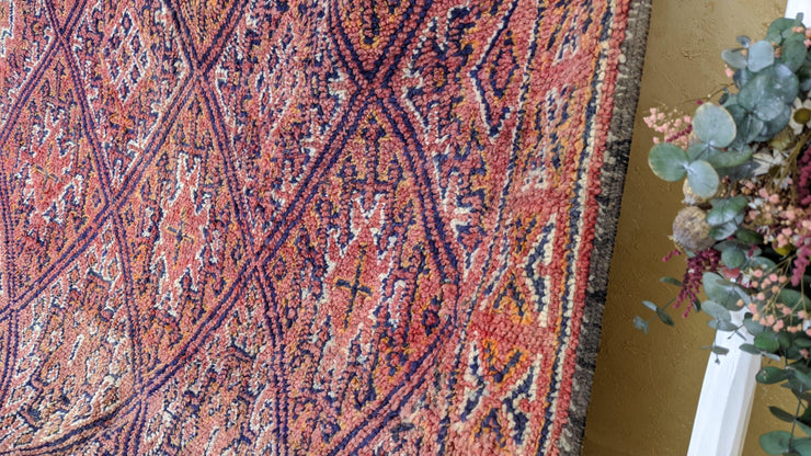 Vieux tapis Beni MGuild, 315 x 205 cm || 10,33 x 6,73 pieds - KENZA & CO