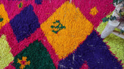 Vieux tapis Boujaad, 280 x 160 cm || 9,19 x 5,25 pieds - KENZA & CO