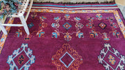 Vieux tapis Boujaad, 530 x 220 cm || 17.39 x 7.22 pieds - KENZA & CO