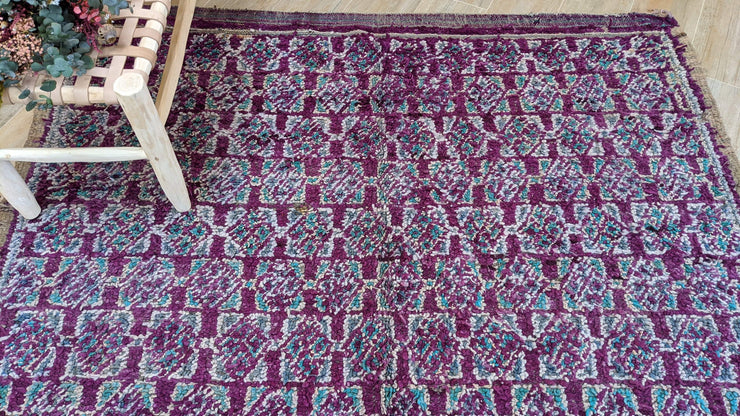 Vieux tapis Beni MGuild, 275 x 175 cm || 9,02 x 5,74 pieds - KENZA & CO