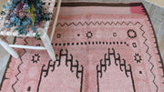 Vieux tapis Boujaad, 415 x 155 cm || 13,62 x 5,09 pieds - KENZA & CO