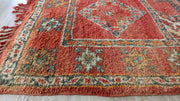 Vieux tapis Boujaad, 340 x 190 cm || 11.15 x 6.23 pieds - KENZA & CO