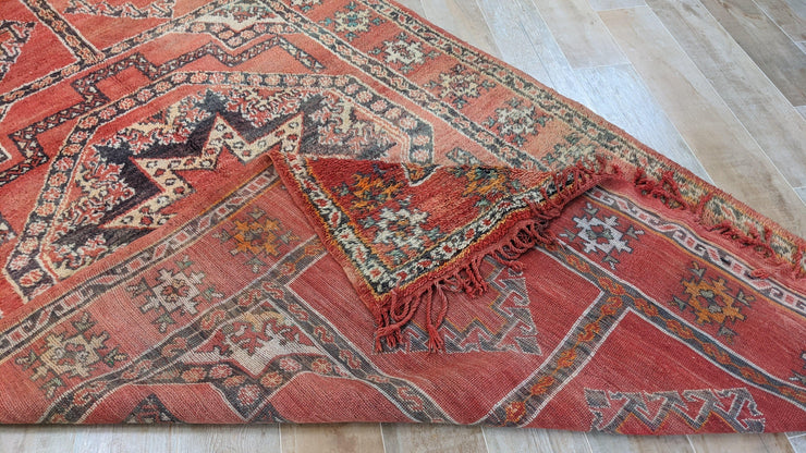 Vieux tapis Boujaad, 340 x 190 cm || 11.15 x 6.23 pieds - KENZA & CO