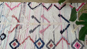 Grand tapis Boucherouite, 275 x 170 cm || 9,02 x 5,58 pieds - KENZA & CO
