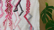 Grand tapis Boucherouite, 295 x 165 cm || 9,68 x 5,41 pieds - KENZA & CO