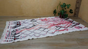 Grand tapis Boucherouite, 295 x 165 cm || 9,68 x 5,41 pieds - KENZA & CO