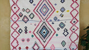 Grand tapis Boucherouite, 275 x 185 cm || 9,02 x 6,07 pieds - KENZA & CO
