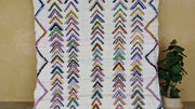 Grand tapis Boucherouite, 315 x 177 cm || 10,33 x 5,81 pieds - KENZA & CO