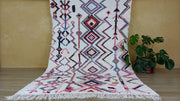 Grand tapis Boucherouite, 285 x 175 cm || 9,35 x 5,74 pieds - KENZA & CO