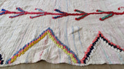 Grand tapis Boucherouite, 290 x 180 cm || 9,51 x 5,91 pieds - KENZA & CO