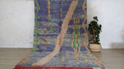 Tapis Azilal fait main, 260 x 155 cm || 8,53 x 5,09 pieds - KENZA & CO