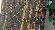 Tapis Azilal fait main, 230 x 130 cm || 7,55 x 4,27 pieds - KENZA & CO